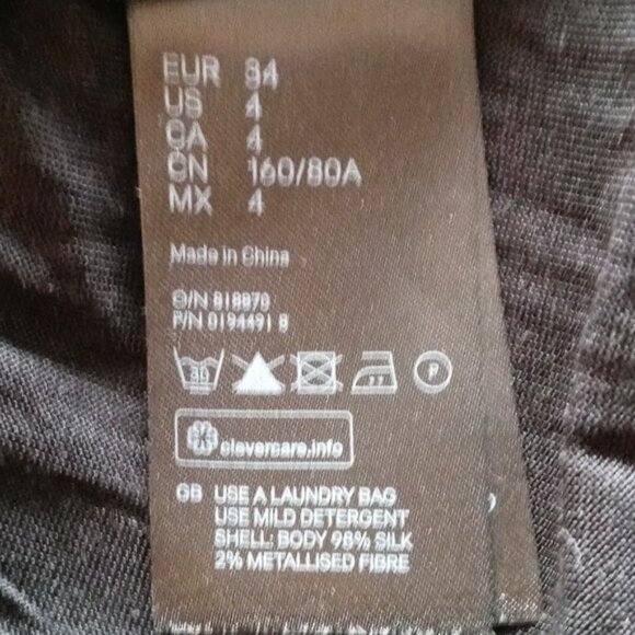 Pre-owned Isabel Marant H&M Pretty Dress Size 4 - Picture 9 of 11